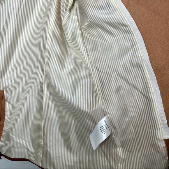 Veronica beard camel satin blazer - Picture 8 of 12